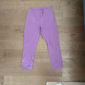 Lulu Lemon Align High Rise Crop 23